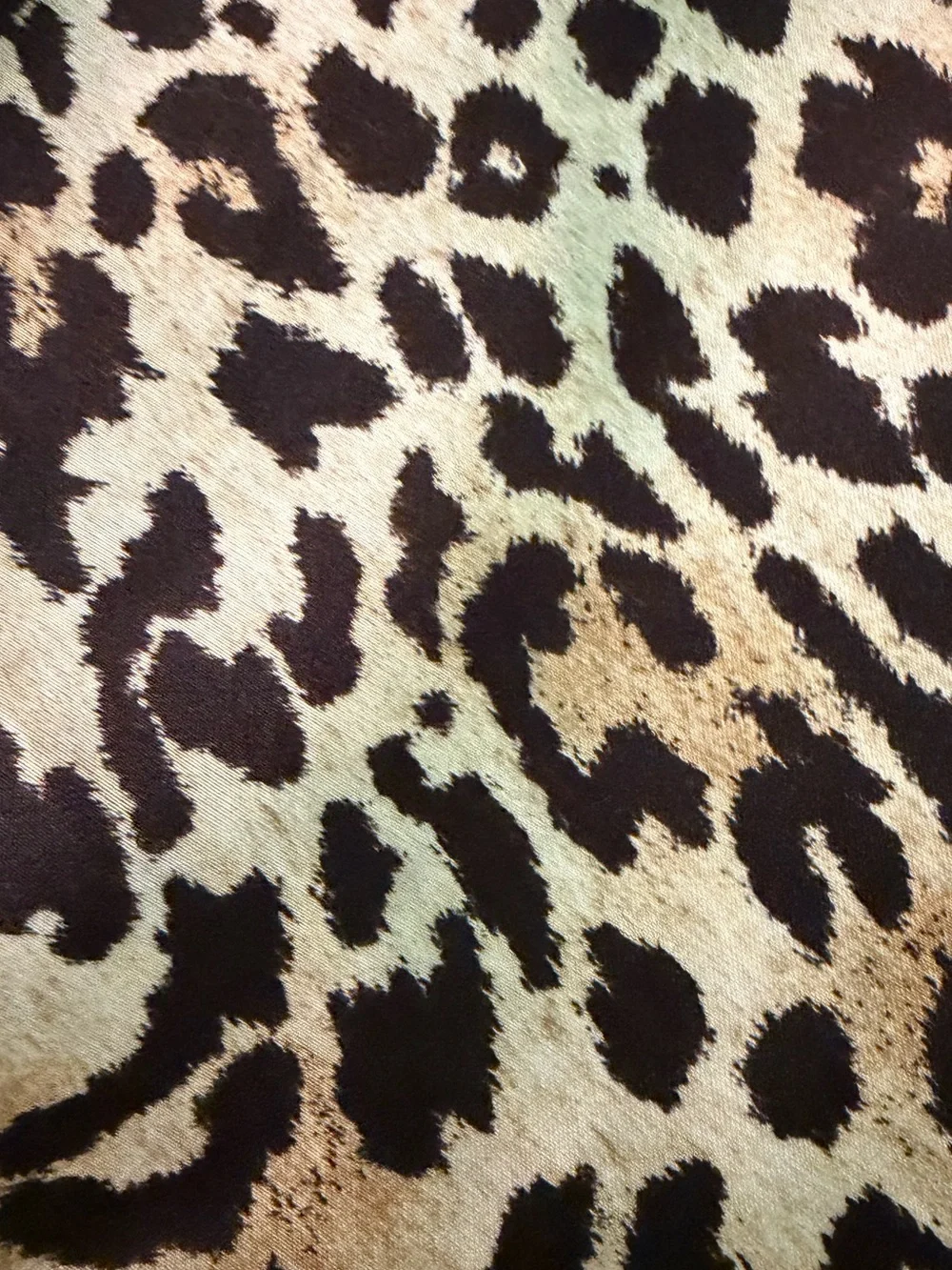 J. Crew Gwyneth Satin Slip Leopard Print Midi Skirt